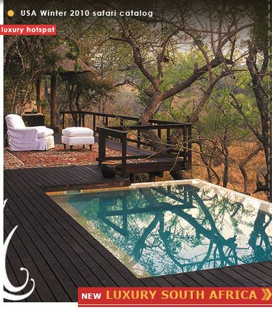 Luxury South Africa hotspot 2010