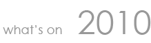Whats on 2010