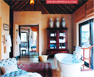 Bath at Royal Malewane Safari Lodge